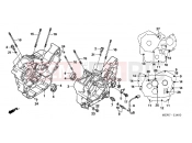 HONDA NT700VA6 Deauville ABS 2006 E-14 CRANKSHAFT