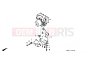 HONDA NT700VA6 Deauville ABS 2006 F-5 ABS MODULATOR