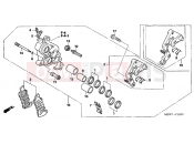 HONDA NT700VA6 Deauville ABS 2006 F-10 J. FRONT BRAKE CALIPER
