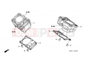 HONDA NT700VA8 Deauville ABS 2008 E-5 CYLINDER
