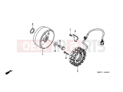 HONDA NT700VA8 Deauville ABS 2008 E-9 GENERATOR