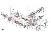 HONDA NT700VA8 Deauville ABS 2008 E-19 PAGE GEARBOX