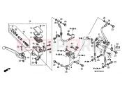 HONDA NT700VA8 Deauville ABS 2008 F-4-1 FRONT MASTER CYLINDER (ABS)