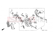 HONDA NT700VA8 Deauville ABS 2008 F-10-1 B. FRONT BRAKE CALIPER