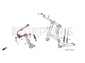 HONDA NT700VA8 Deauville ABS 2008 F-24 SUPPORT