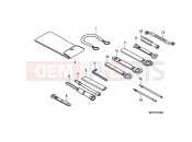 HONDA NT700VA8 Deauville ABS 2008 F-33 ​​TOOLS