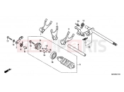 HONDA NT700VAB Deauville ABS 2011 E-17 TRANSMISSION DRUM