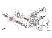 HONDA NT700VAB Deauville ABS 2011 E-19 PAGE GEARBOX