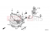 HONDA NT700VAB Deauville ABS 2011 F-1 HEADLIGHT