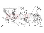 HONDA NT700VAB Deauville ABS 2011 F-4-1 FRONT MASTER CYLINDER (ABS)