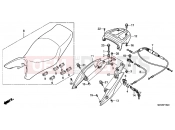 HONDA NT700VAB Deauville ABS 2011 F-18 SEAT