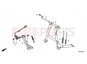 HONDA NT700VAB Deauville ABS 2011 F-24 SUPPORT