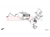 HONDA NT700VAB Deauville ABS 2011 F-30 BATTERY