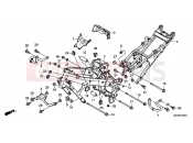 HONDA NT700VAB Deauville ABS 2011 F-32 FRAME HOUSING