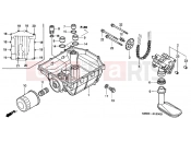HONDA VTR1000F2 FireStorm 2002 E-12 OIL PUMP