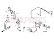 HONDA VTR1000F2 FireStorm 2002 F-3 SWITCH / CABLE