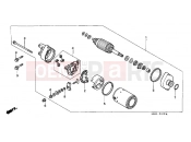 HONDA VTR1000F3 FireStorm 2003 E-11 STARTER ENGINE
