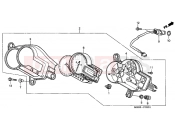 HONDA VTR1000F3 FireStorm 2003 F-2-1 METER (1/2/3)