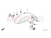 HONDA VTR1000F3 FireStorm 2003 F-8 FRONT FENDER