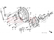 HONDA CBR900RRN Fireblade 1992 E-5 RIGHT CRANKSHAFT COVER (1)