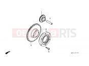 HONDA CBR900RRN Fireblade 1992 E-7 CLUTCH COUPLING START