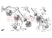 HONDA CBR900RRN Fireblade 1992 E-18-1 CARBURETOR (PARTS)