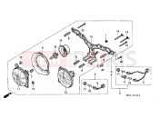 HONDA CBR900RRN Fireblade 1992 F-1 HEADLIGHT (1)