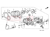 HONDA CBR900RRN Fireblade 1992 F-2 METER (1)