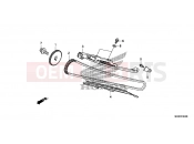 HONDA NC700DD INTEGRA 2013 E-4 TIMING CHAIN ​​/ TENSIONER