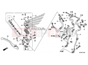HONDA NC700DD INTEGRA 2013 F-4 FRONT MASTER CYLINDER