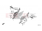 HONDA NC700DD INTEGRA 2013 F-15 FOOTREST