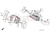 HONDA VF750CR MAGNA 1994 E-1 VALVE COVER