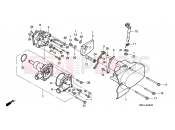 HONDA VF750CR MAGNA 1994 E-9 WATER PUMP