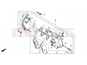 HONDA VF750CR MAGNA 1994 F-9 FRONT BRAKE CALIPER