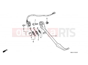 HONDA VF750CR MAGNA 1994 F-21 SUPPORT