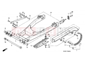 HONDA VF750CR MAGNA 1994 F-22 SWING ARM
