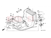 HONDA VF750CR MAGNA 1994 F-27 BATTERY