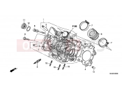 HONDA NC700DC NC700D 2012 E-2 CYLINDER HEAD