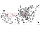 HONDA NC700DC NC700D 2012 E-5 RIGHT CRANKSHAFT COVER