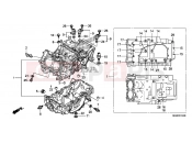 HONDA NC700DC NC700D 2012 E-14 CRANKSHAFT
