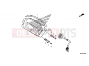 HONDA NC700DC NC700D 2012 F-2 METER