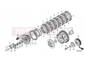 HONDA NC700SD NC700S 2013 E-7 CLUTCH (NC700S / SA)