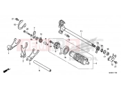 HONDA NC700SD NC700S 2013 E-17 TRANSMISSION DRUM (NC700S / SA)