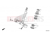 HONDA NC700SD NC700S 2013 F-7 STEERING WHEEL
