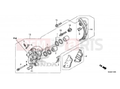 HONDA NC700SD NC700S 2013 F-10 FRONT BRAKE CALIPER (NC700S)