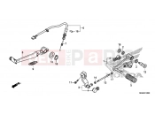 HONDA NC700SD NC700S 2013 F-23 PEDAL