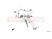 HONDA NC700SD NC700S 2013 F-25 SUPPORT