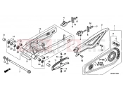 HONDA NC700SD NC700S 2013 F-26 SWING ARM
