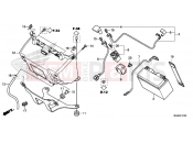 HONDA NC700SD NC700S 2013 F-31 BATTERY