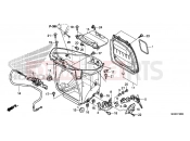 HONDA NC700SD NC700S 2013 F-38 LUGGAGE BOX